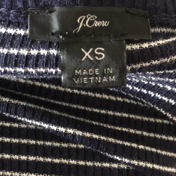 J.Crew Scoopneck Henley Mixed Striped Shirt - Picture 9 of 9